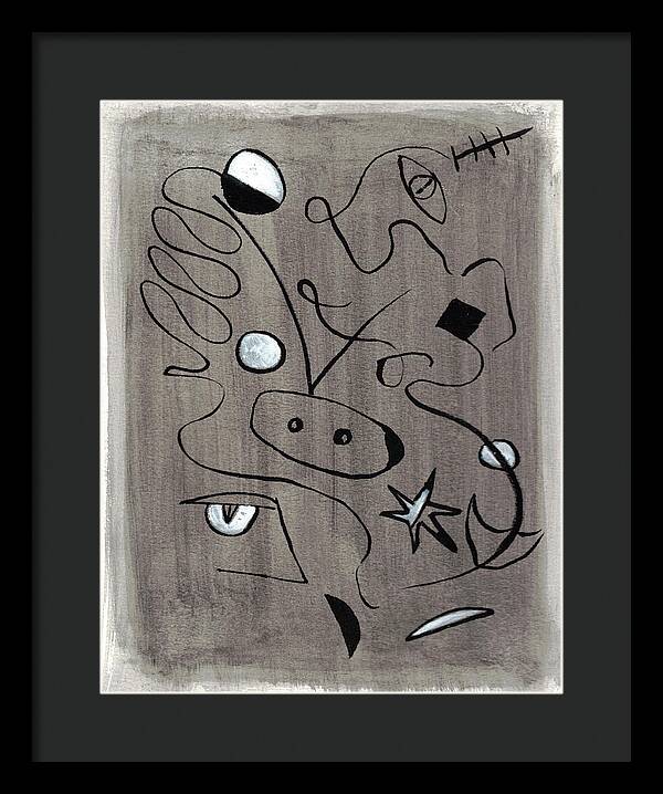 Le Taureau - Framed Print