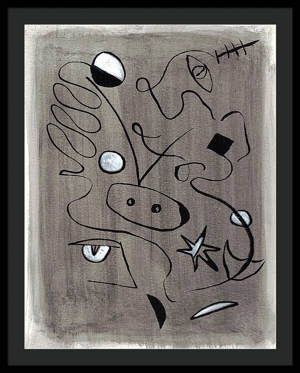 Le Taureau - Framed Print
