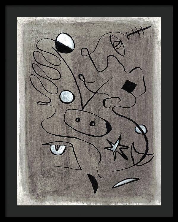 Le Taureau - Framed Print