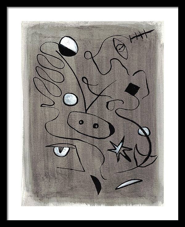 Le Taureau - Framed Print