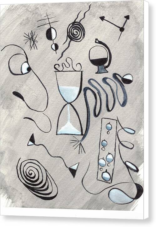 Le Temps Pass - Canvas Print