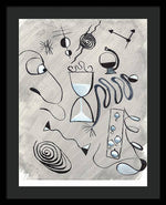 Le Temps Pass - Framed Print