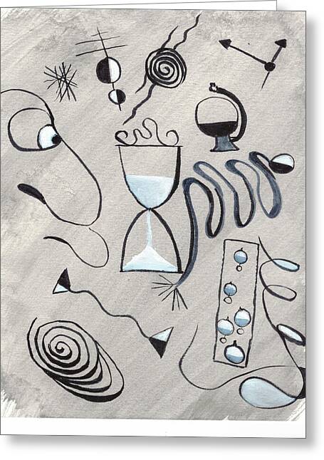 Le Temps Pass - Greeting Card