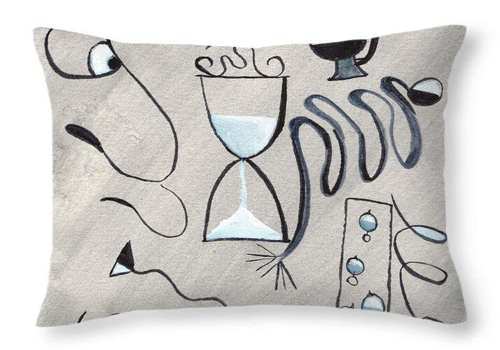 Le Temps Pass - Throw Pillow