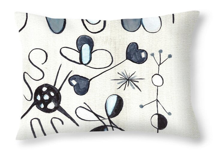 Les Astres - Throw Pillow