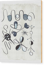 Les Astres - Wood Print