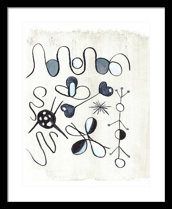 Les Astres - Framed Print