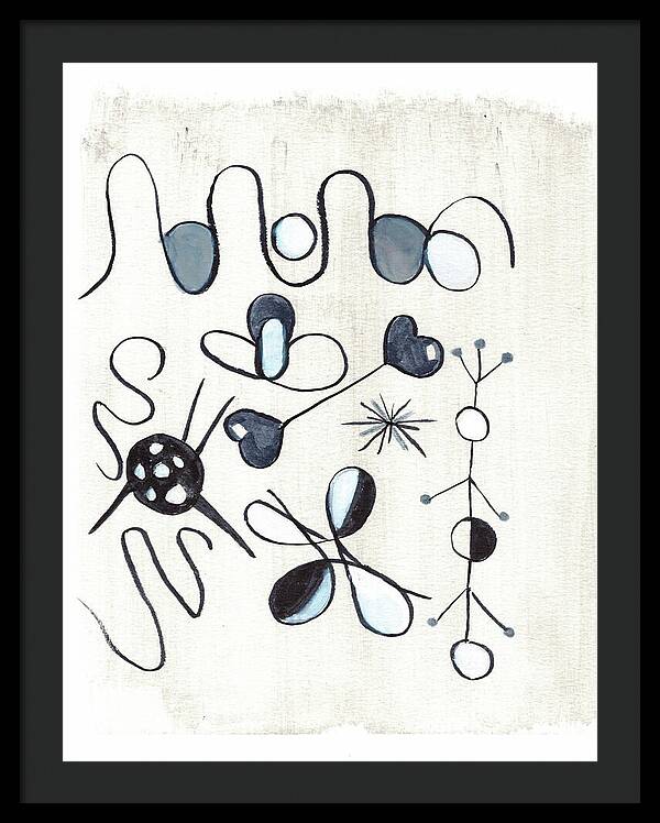 Les Astres - Framed Print