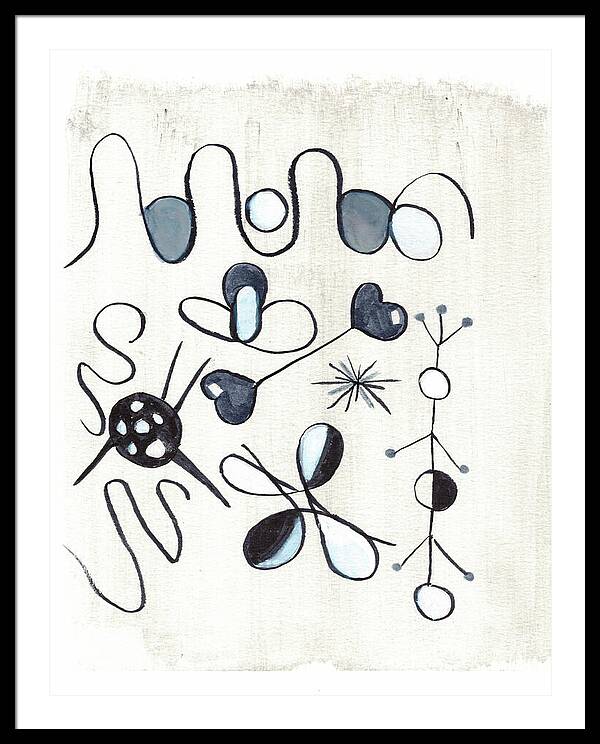 Les Astres - Framed Print