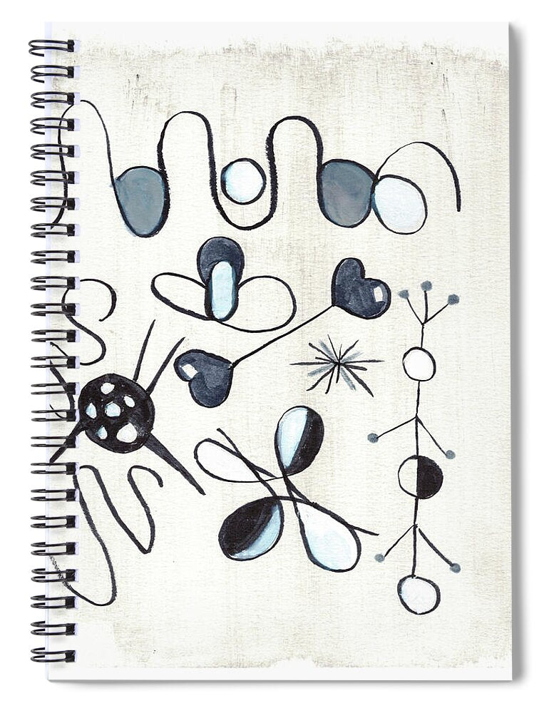 Les Astres - Spiral Notebook