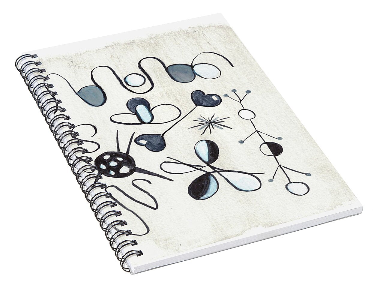 Les Astres - Spiral Notebook