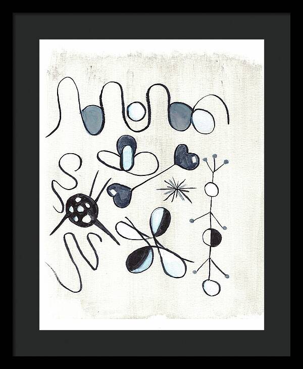 Les Astres - Framed Print