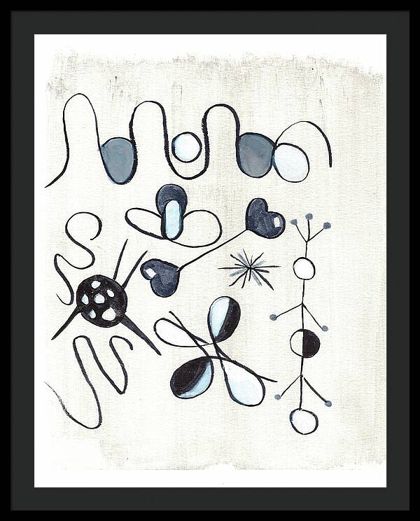 Les Astres - Framed Print