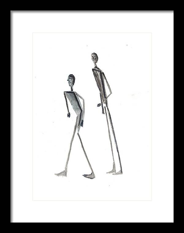 Shadow1 - Framed Print
