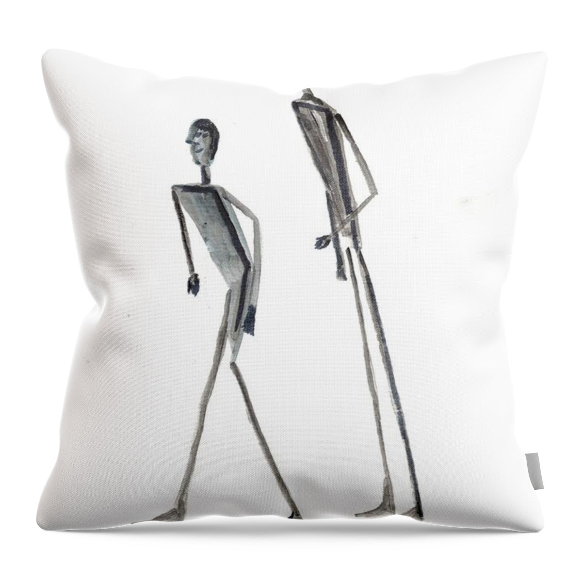 Shadow1 - Throw Pillow