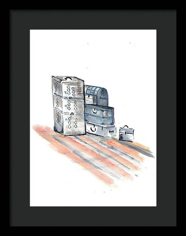 Shadow6 - Framed Print