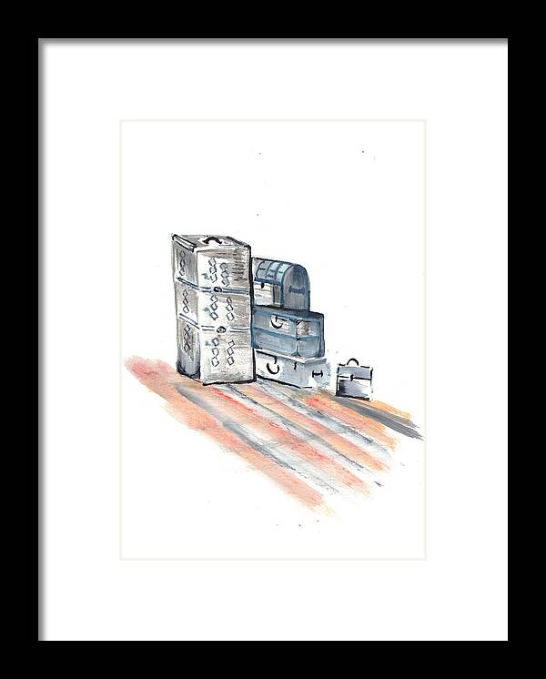Shadow6 - Framed Print