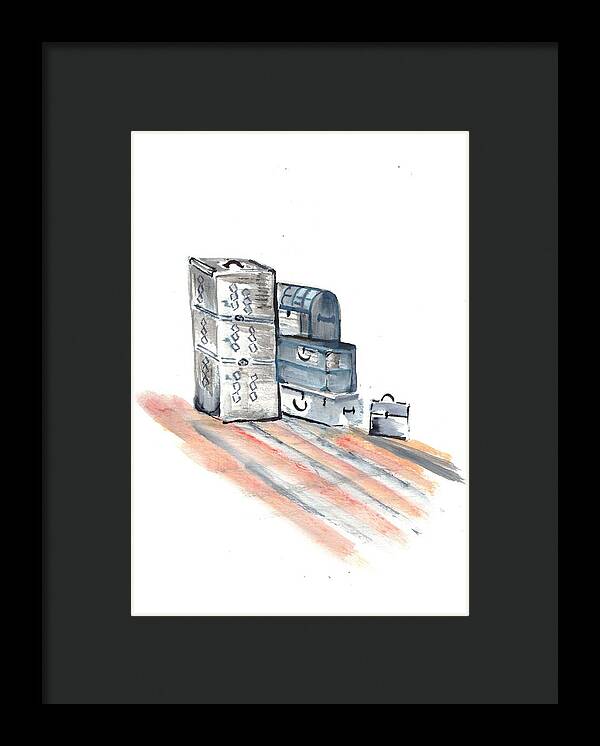 Shadow6 - Framed Print
