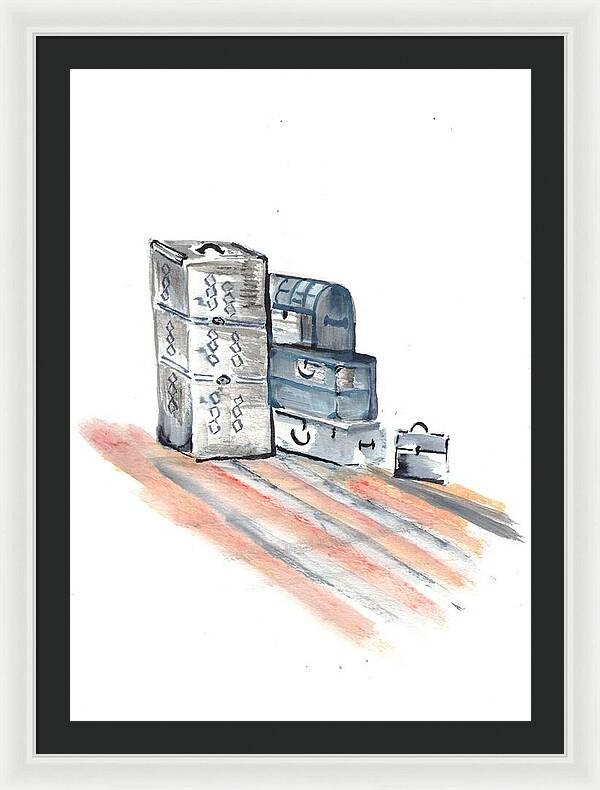 Shadow6 - Framed Print