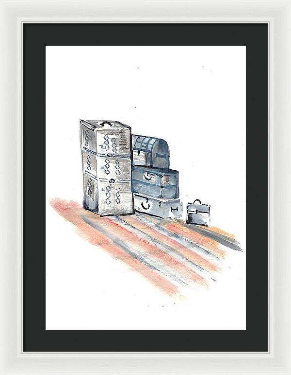 Shadow6 - Framed Print