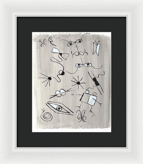 Tete A Tete - Framed Print