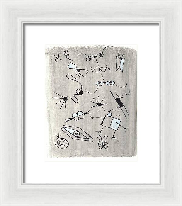 Tete A Tete - Framed Print