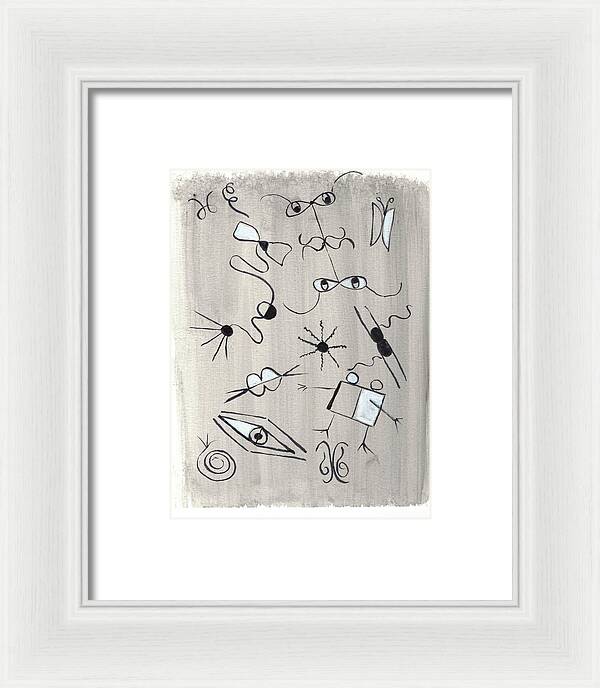 Tete A Tete - Framed Print
