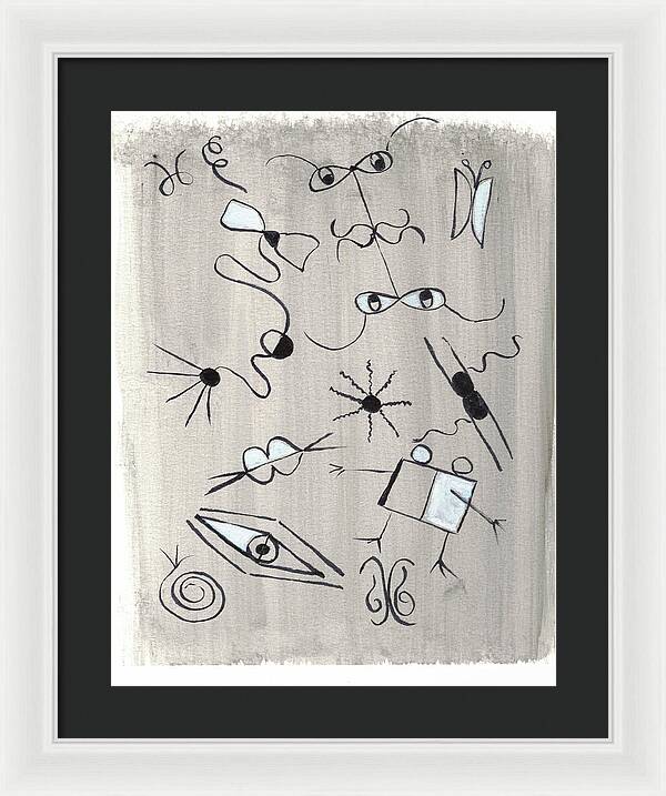 Tete A Tete - Framed Print