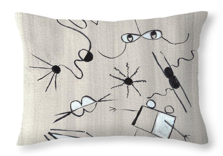 Tete A Tete - Throw Pillow