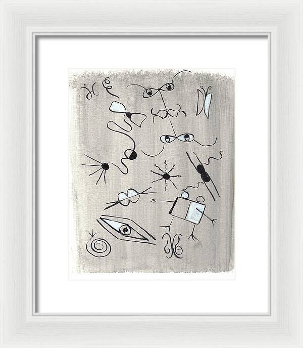 Tete A Tete - Framed Print