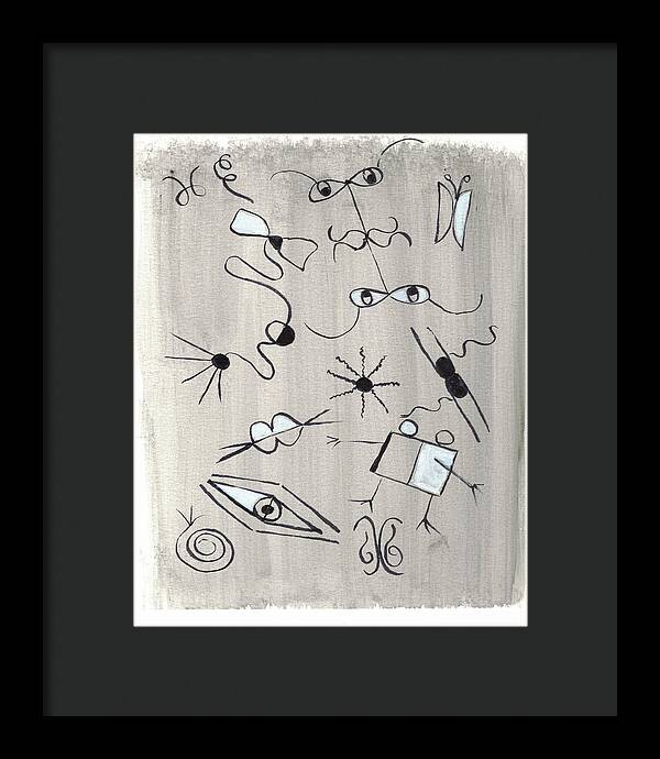 Tete A Tete - Framed Print