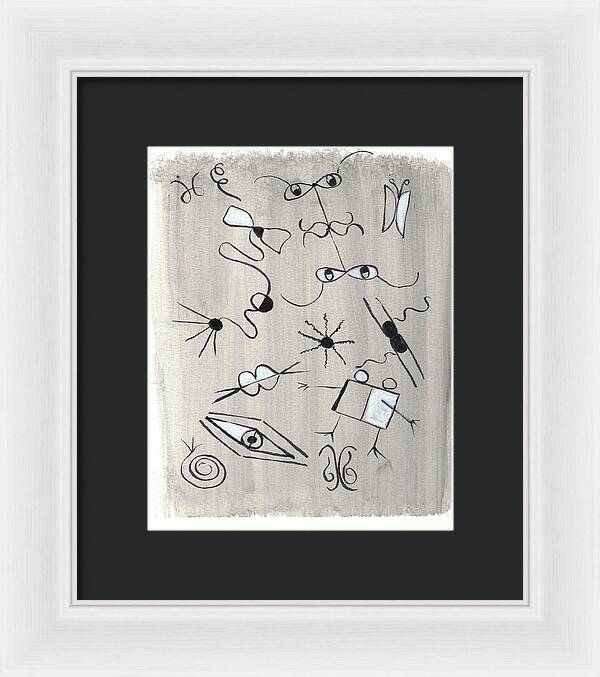 Tete A Tete - Framed Print