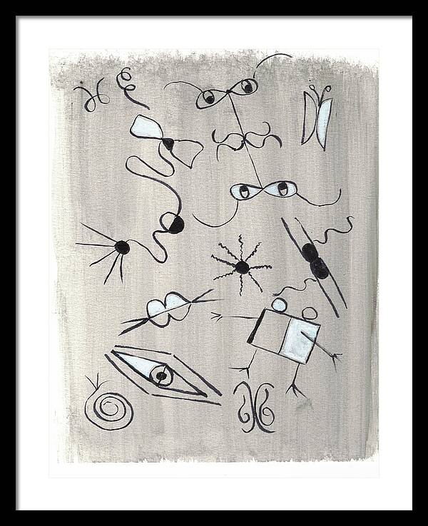 Tete A Tete - Framed Print