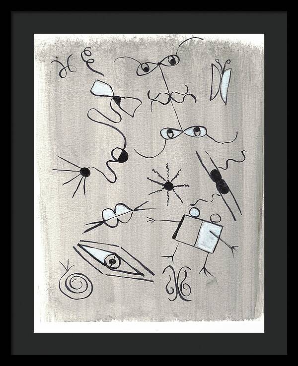 Tete A Tete - Framed Print