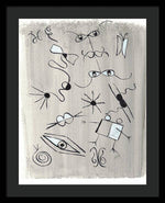Tete A Tete - Framed Print