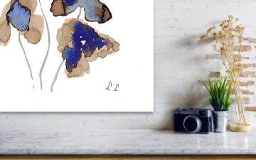Constellations fluides — abstractions à l’aquarelle
