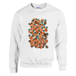 Sweatshirt Unisexe Classique Constellation D'ambre – Impression Artistique Multicolore | Premium Cotton Blend - Laure Leprince - Artiste Peintre