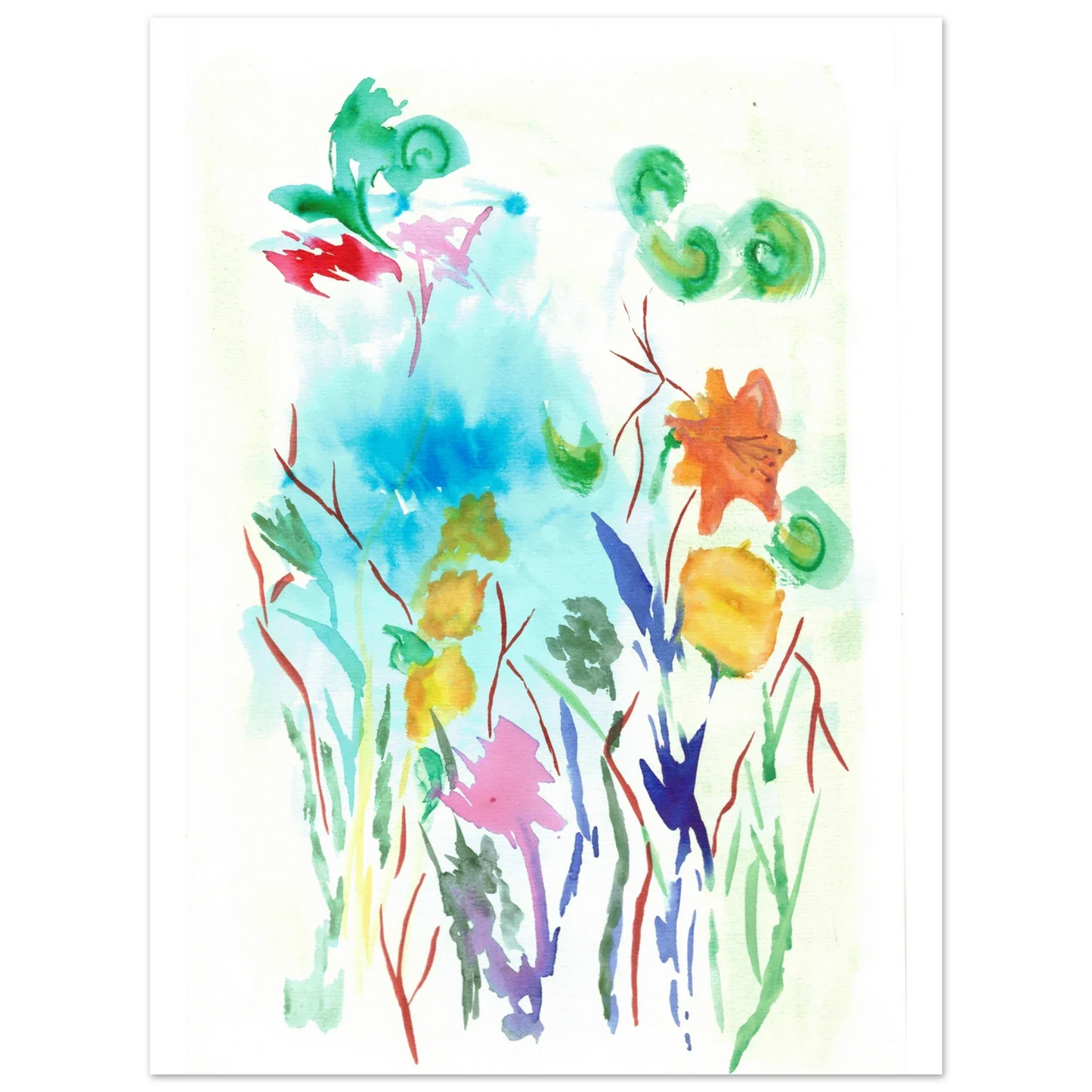 Impression sur aluminium DIBOND® bouquet – Élégance moderne et durabilité professionnelle - Laure Leprince - Artiste Peintre