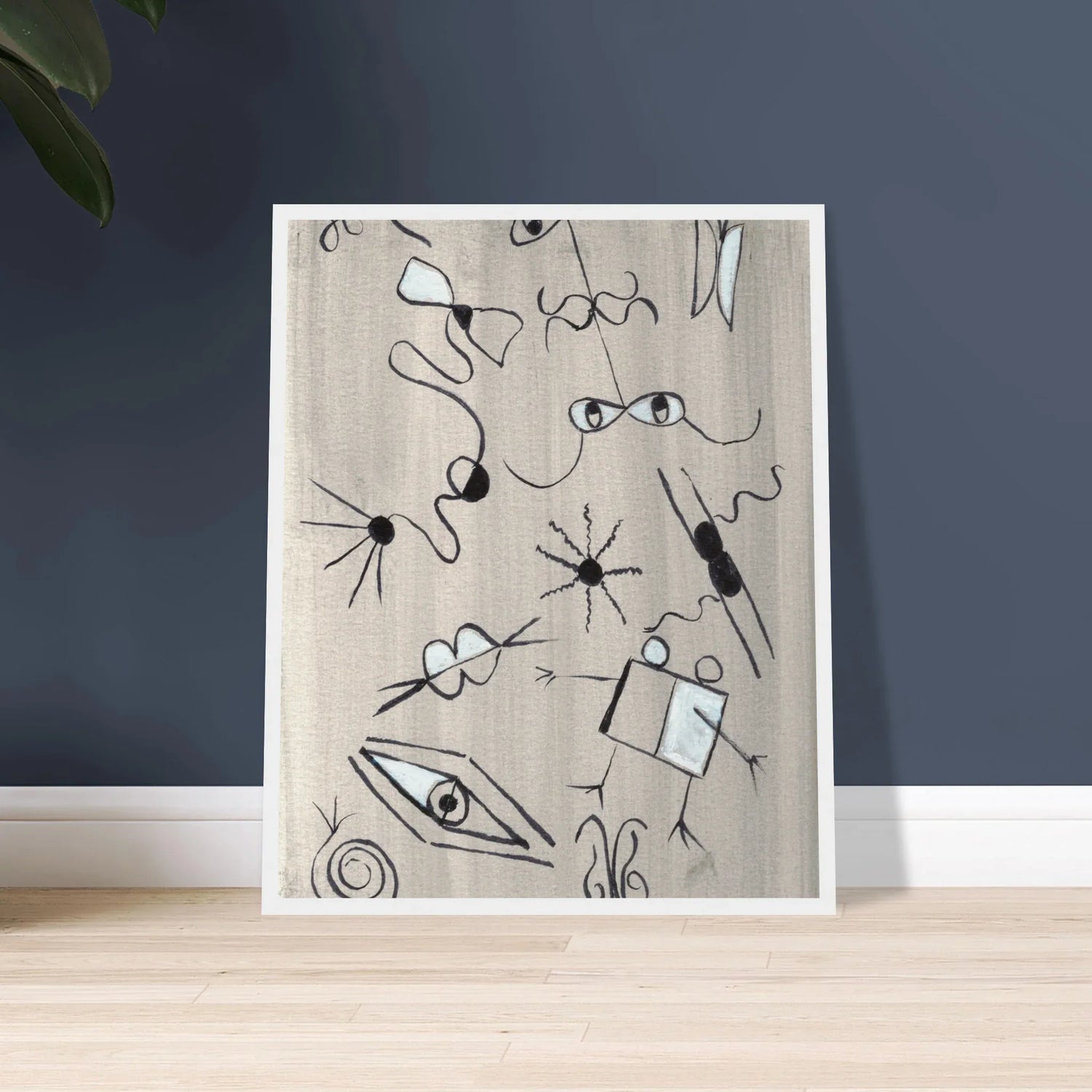 Affiche encadrée bois | Papier mat qualité musée | Aquarelle originale Laure Leprince - Laure Leprince - Artiste Peintre