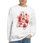 Sweatshirt Unisexe Classique Solar Frame – Impression Artistique Multicolore - Laure Leprince - Artiste Peintre