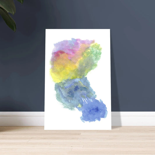 Affiche Premium Papier Mat – Aurora Drift Par l'Artiste Laure Leprince - Laure Leprince - Artiste Peintre