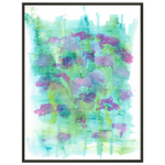 Classic Semi-Glossy Paper Metal Framed Poste Eclosions Sauvages - Laure Leprince - Artiste Peintre