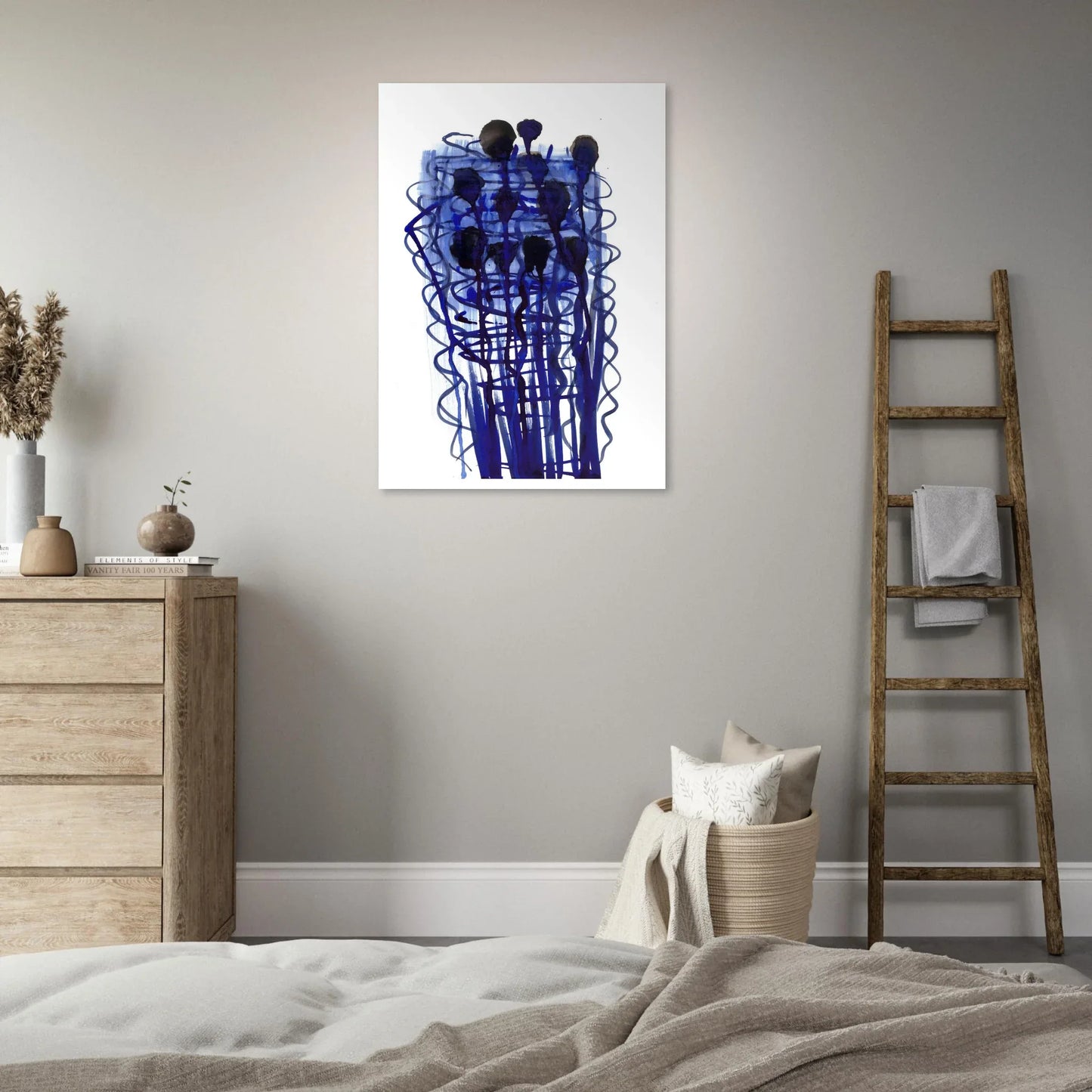 Premium Matte Paper Poster Aquarelle Originale RDJ3-14 - Laure Leprince - Artiste Peintre