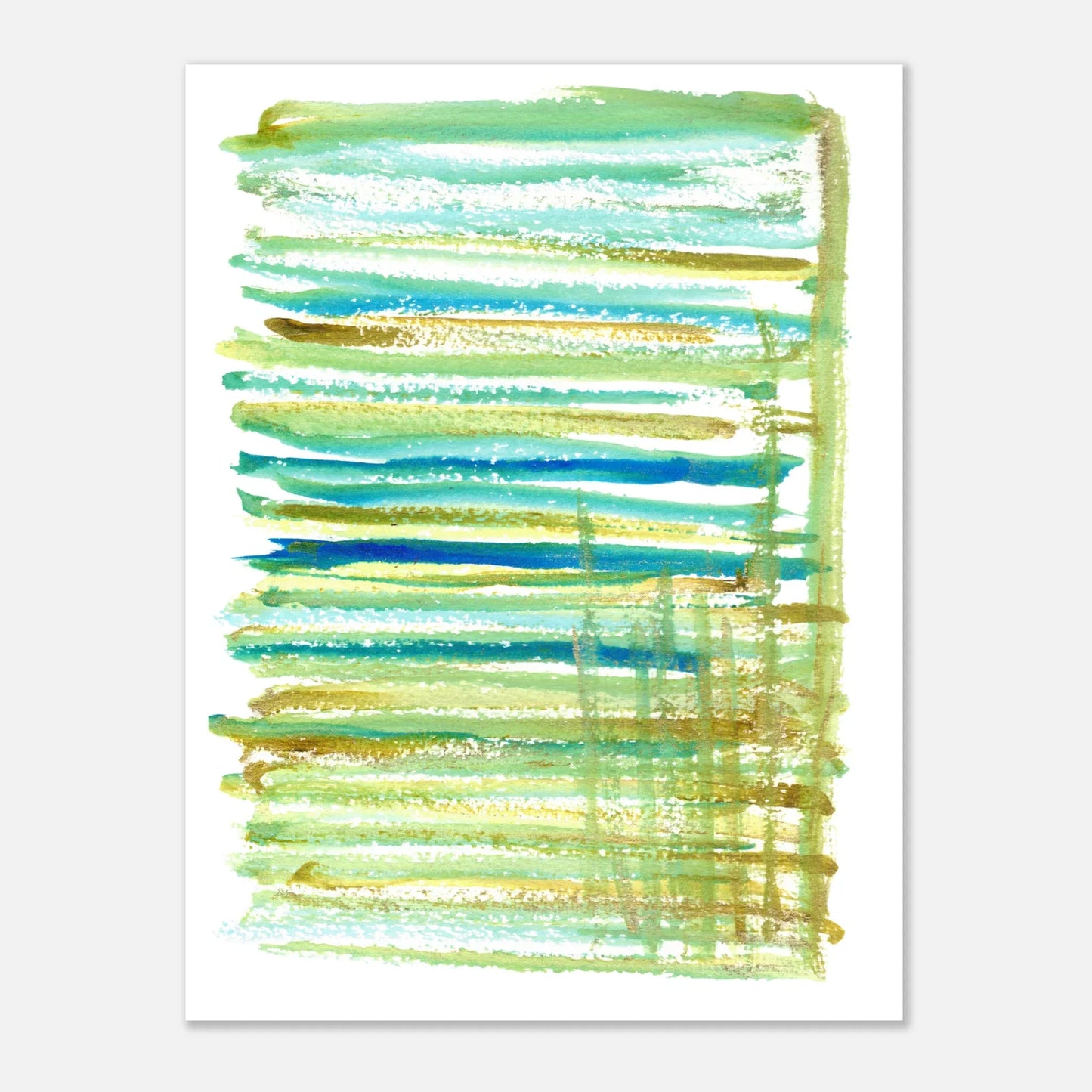 Affiche premium sur papier mat Trame – Art mural de qualité supérieure - Laure Leprince - Artiste Peintre