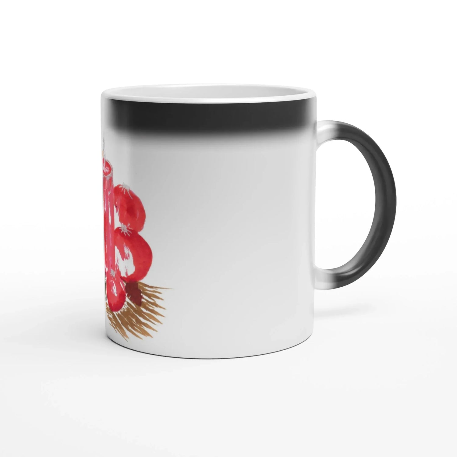 Mug magique en céramique 325 ml Bougie – Révèlez votre motif à la chaleur - Laure Leprince - Artiste Peintre