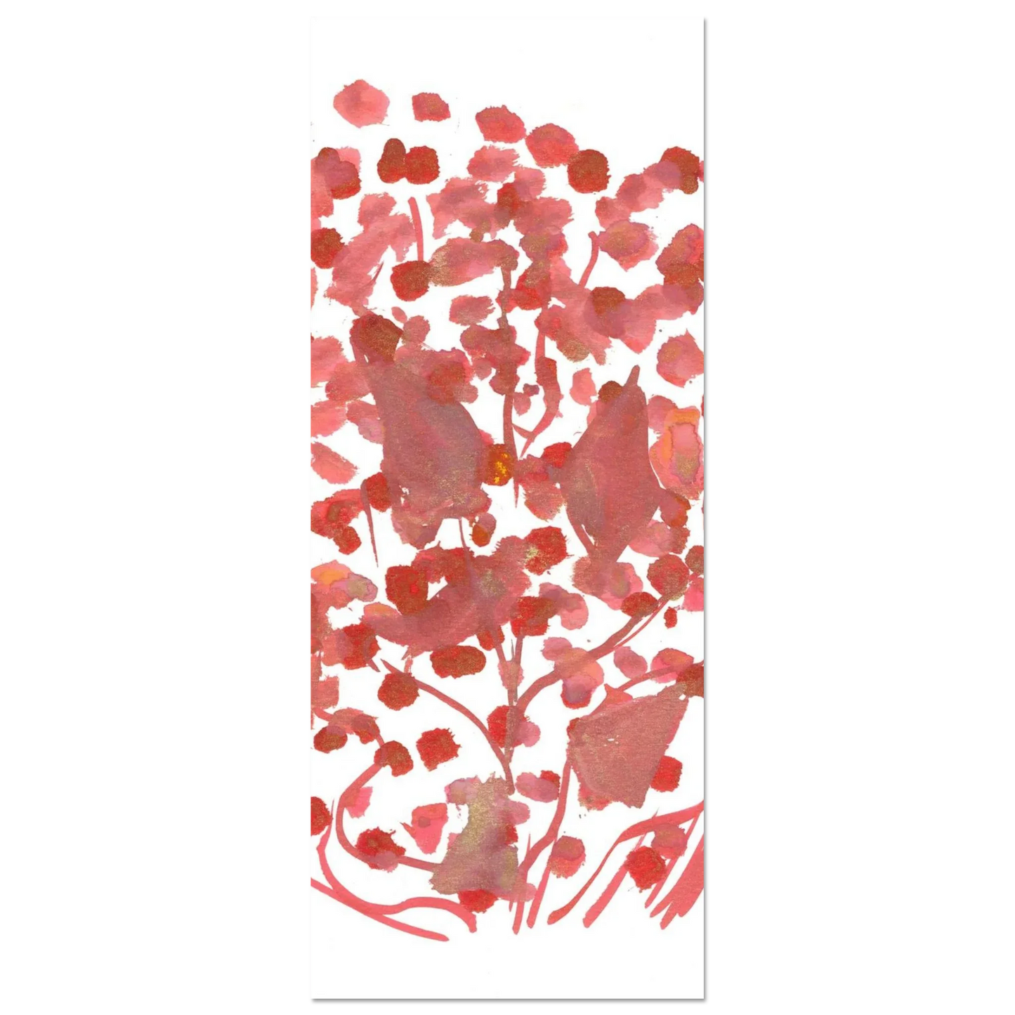 Premium Matte Paper Poster Aquarelle Originale RDJ3-5 - Laure Leprince - Artiste Peintre