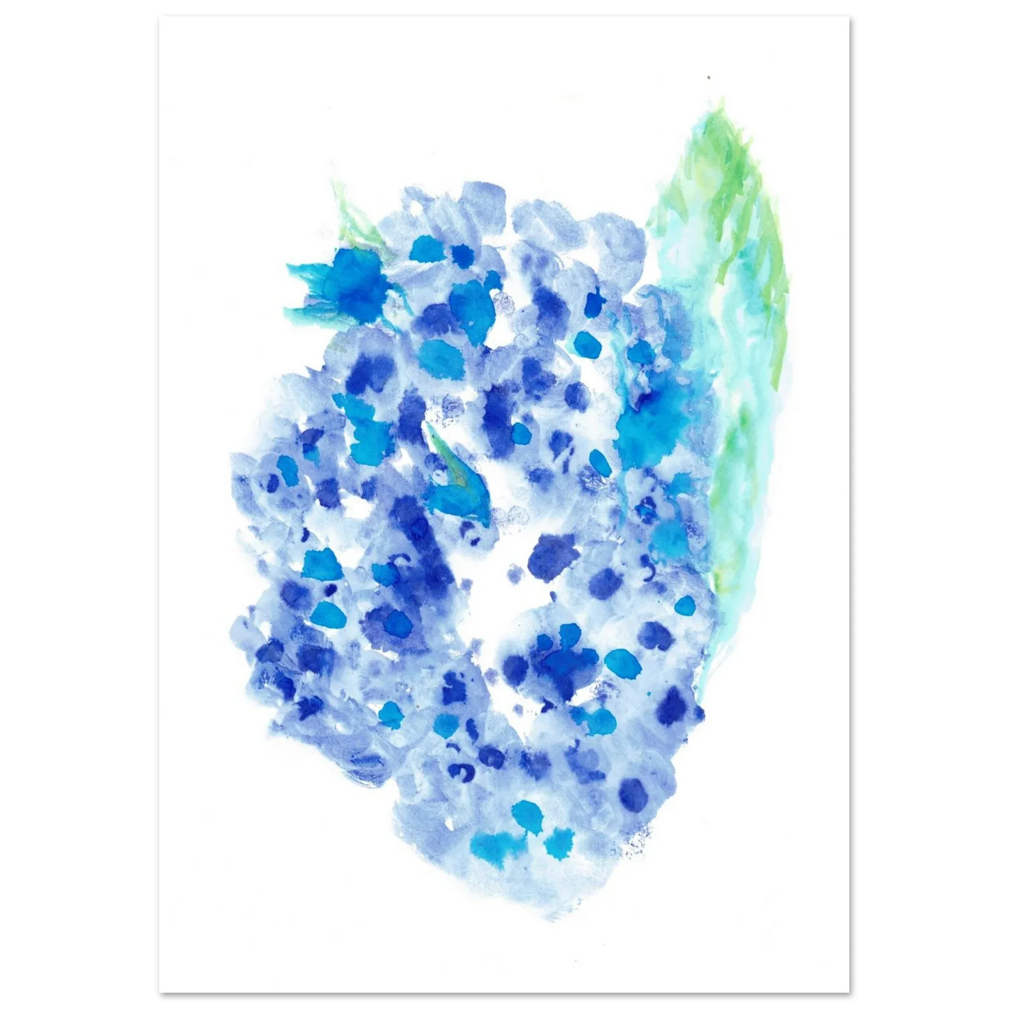 Premium Matte Paper Poster Aquarelle Originale RDJ3-2 - Laure Leprince - Artiste Peintre