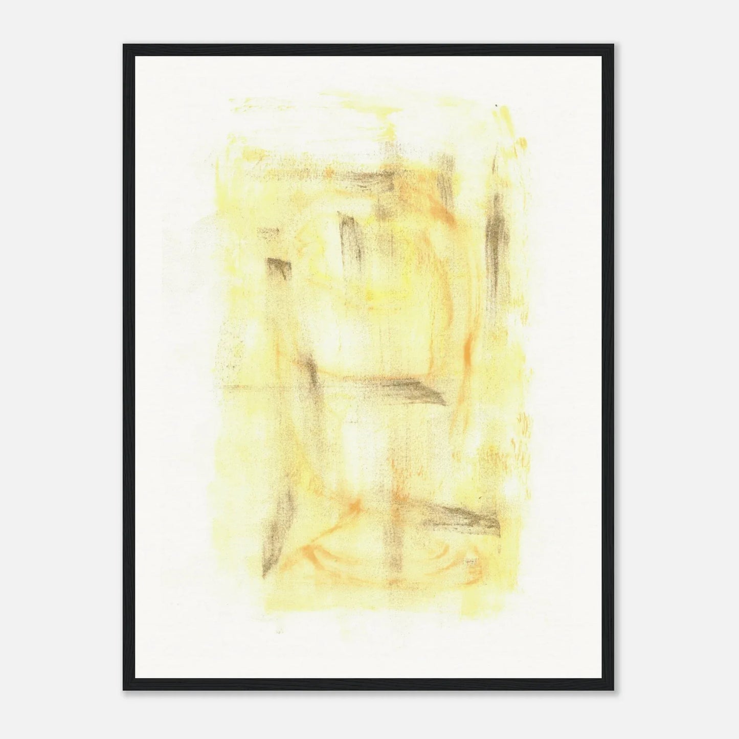 Affiche Encadrée Museum-Quality Matte Paper Wooden Framed Golden Haze - Laure Leprince - Artiste Peintre