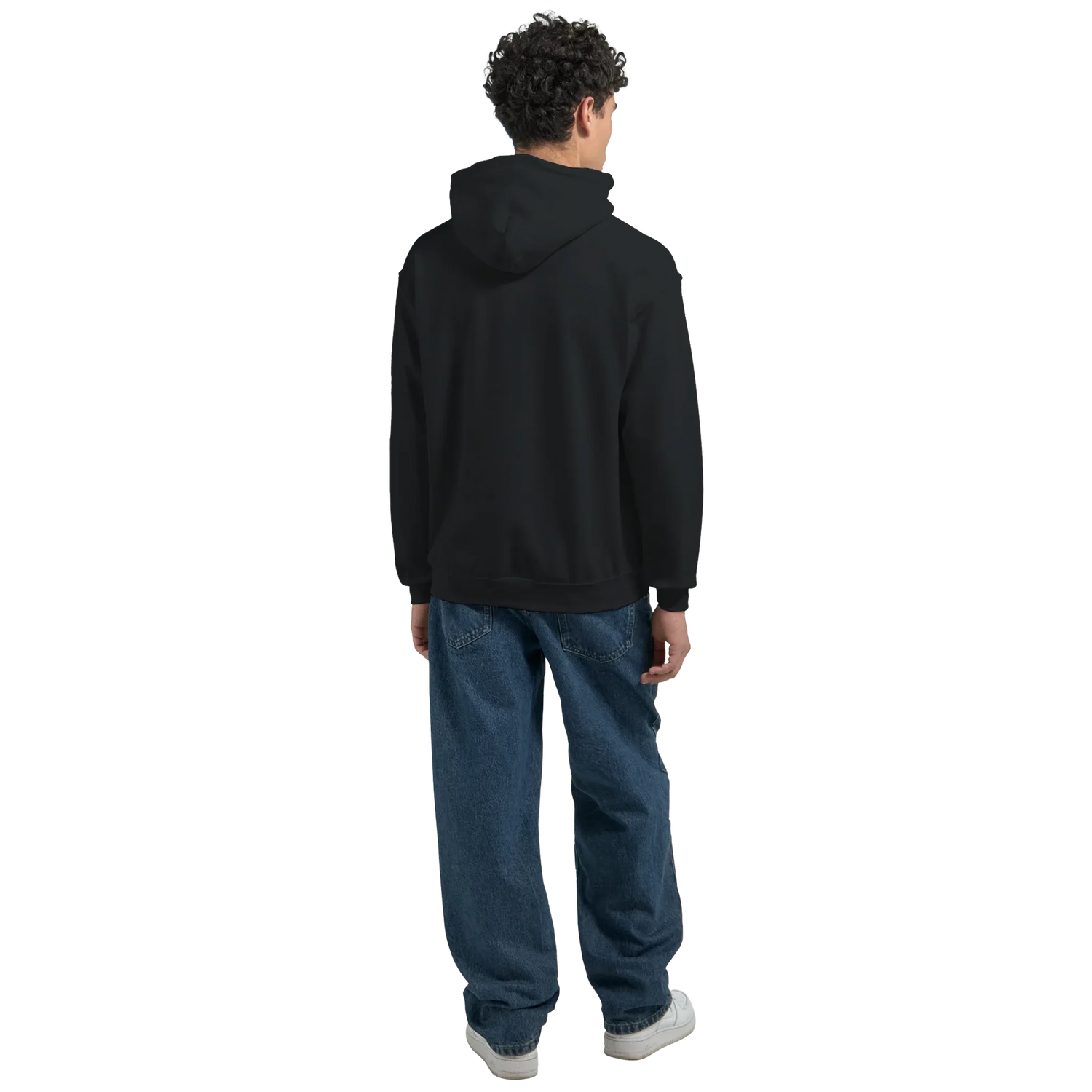 Sweat à capuche unisexe artistique bleuets| Gildan® 18500 - Laure Leprince - Artiste Peintre