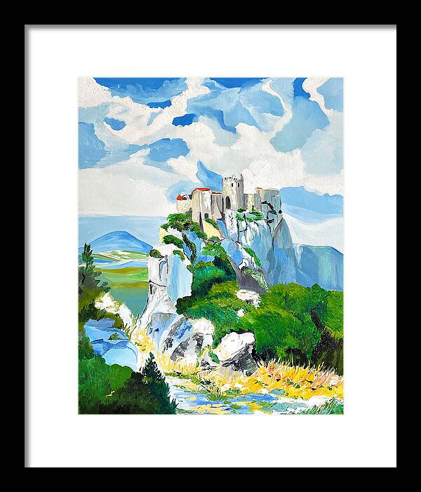 Les Baux de Provence 1 - Framed Print